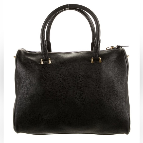 Tom Ford Black Pebbled Leather Frea Freya Satchel Handbag - Picture 5 of 13